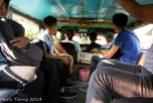 Inside a Jeepney